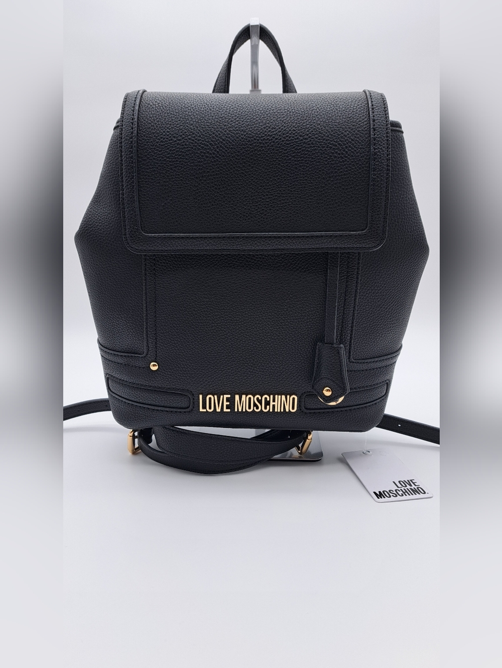 Love Moschino Daily Love Logo Backpack - Picture 4 of 14